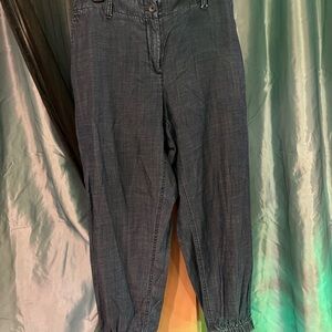 Talbots Denium Jogger Pants
